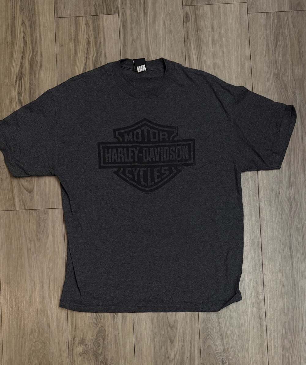 Harley-Davidson Maverick Dallas Texas Gray Graphic T-Shirt